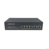 NEOMAX неуправляемый коммутатор NMS-106PoE-100-S, 6 портов 100 Mbps, 4xPoE, металл