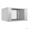 Cabeus WSC-05D-6U55/45 Шкаф телекоммуникационный настенный 19" 6U, серия LIGHT разборный, дверь стекло, цвет серый Cabeus WSC-05D-6U55/45 Шкаф телекоммуникационный настенный 19" 6U, серия LIGHT разборный, дверь стекло, цвет серый