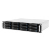 Корпус AIC J2012-03-35X_XJ1-20123-02 2U 12x3.5» hot-swap bays, hot-swap JBOD with dual SAS 12G expander controller, dual BMC, Tool-less HDD tray, 550W