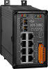 Коммутатор 8 x 10/100BaseTX, 1 x 10/100BaseFX, многомод, разъем SC, металлический корпус
