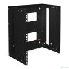 Cabeus NC-12U-BK Кронштейн настенный 19" 12U, цвет черный