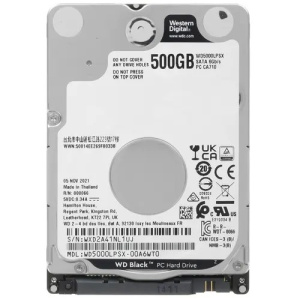 500Gb WD Scorpio Black (WD5000LPSX) {SATAIII, 7200 rpm, 64Mb buffer}