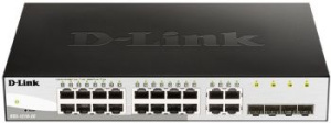 Коммутатор D-LINK DGS-1210-20/F 16x1Гбит/с 4xКомбо(1000BASE-T/SFP) настраиваемый