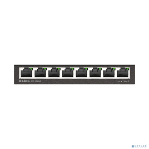 D-Link DGS-1008D/R1A Неуправляемый коммутатор с 8 портами 10/100/1000Base-T