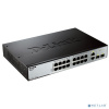 D-Link DES-3200-18_RFB/A1 Восстановленный в производственных условиях управляемый коммутатор 2 уровня с 16 портами 10/100Base-TX и 2 комбо-портами 100