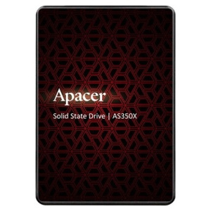 SSD APACER PANTHER AS350X 512Gb SATA 2.5" 7mm, R560/W540 Mb/s, IOPS 80K, MTBF 1,5M, 3D NAND, Retail (AP512GAS350XR-1)