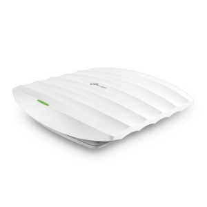 Точка доступа Wi-Fi TP-LINK EAP110 N300 Потолочная точка доступа Wi-Fi, чипсет QCА (Atheros), до 300 Мбит/с на 2,4 ГГц, 802.11b/g/n, 1 порт LAN 10/100