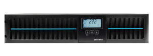 Источник бесперебойного питания SMARTWATT ИБП Онлайн, мощность 2000/1800 ВА/Вт, стоечный/напольный, LCD дисплей, управляемые розетки, IEC13 - 8 шт. (п