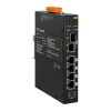 Коммутатор 4 x PoE+ 10/100/1000TX, 1 x Комбопорт 10/100/1000TX, слот для SFP-модуля, металлический корпус
