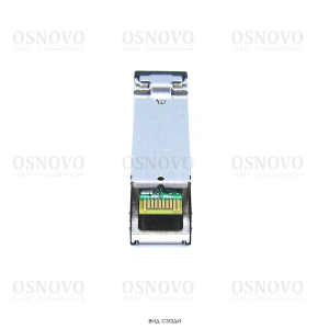Промышленный оптический SFP модуль OSNOVO SFP-S2LC15-G-1310-1310-I Оптический SFP Модуль промышленный. Два волокна Single Mode. Скорость: до 1,25 Гбит