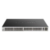 Коммутатор D-Link DGS-3130-54TS/B1A Управляемый L3 стекируемый коммутатор с 48 портами 10/100/1000Base-T, 2 портами 10GBase-T и 4 портами 10GBase-X SF