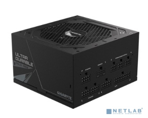 Блок питания Gigabyte ATX 1000W GP-UD1000GM PG5 80+ gold (24+4+4pin) APFC 120mm fan 8xSATA Cab Manag RTL