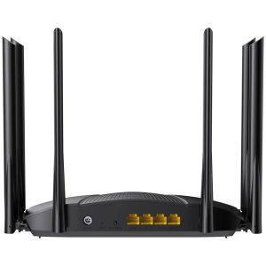 Маршрутизатор Tenda Двухдиапазонный гигабитный Wi-Fi роутер TX3000 Pro AХ3000, до 574 Мбит/с на 2,4 ГГц + до 2402 Мбит/с на 5 ГГц, LAN 3x1Гбит/с, WAN