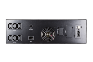 Источник бесперебойного питания IRBIS UPS Optimal 1500VA/1200W, LCD, 6xC13 outlets, USB, SNMP Slot, Rack mount/Tower