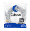 Cabeus PC-UTP-RJ45-Cat.5e-10m Патч-корд U/UTP, категория 5е, 2xRJ45/8p8c, неэкранированный, серый, PVC, 10м Cabeus PC-UTP-RJ45-Cat.5e-10m Патч-корд U/UTP, категория 5е, 2xRJ45/8p8c, неэкранированный, серый, PVC, 10м