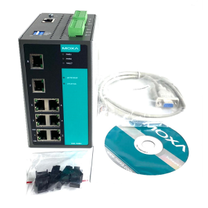 Управляемый коммутатор 8 x 10/100BaseTX<br><br><b>Причина уценки: </b>Коммутатор полностью рабочий, но был в использовании, поэтому есть следы эксплуа