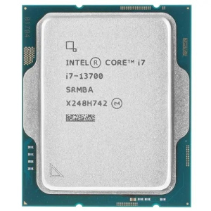 CPU Intel Core i7-13700 OEM {S1700, 2100MHz up to 5200MHz/24Mb+30Mb, 16C/24T, Raptor Lake, 10nm, 65-180W, UHD770}