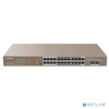 IP-COM G1126P-24-410W Коммутатор PoE неуправляемый 24-Ports 10/100/1000 Base-T + 2-Port 1000 Base-X SFP / 24-Ports PoE (PoE бюджет 370W)