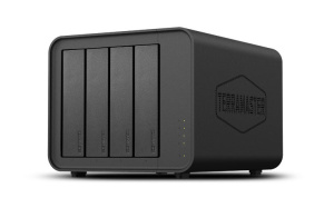 TerraMaster D4-320 DAS tower/JBOD,RAID0,1/up to 4 SATA(3,5' or 2,5')/1xUSB3.1 Type-C gen2/1xPS/1YW