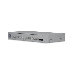 Коммутатор Ubiquiti BadPack UniFi Switch Pro Max 16 PoE PoE-коммутатор в стойку, 4х 2.5G RJ45, 12х 1G RJ45, 2х 10G SFP+, раздача 180 Вт bp