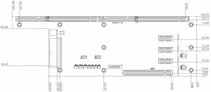 Кросс-плата PE-5S2, PICMG 1.3, 5 слотовая, слоты расширения: PICMG 1.3, 1 x PCIe x16, 3 x PCIe x1, с разъемами 4 x USB, для корпусов RACK-500G