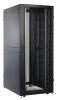 Шкаф ЦМО Шкаф серверный ПРОФ напольный 48U (800x1200) дверь перфор. 2 шт., черный, в сборе