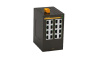 Неуправляемый коммутатор c 16 портами 10/100Base-T(X) (разъем RJ45), два входа питания 18-30 В перем. или 12-48 В пост., рабочая температура от -10