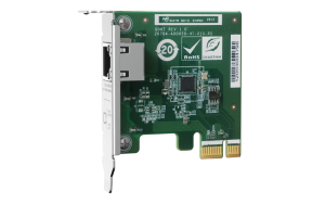Сетевая карта QNAP Сетевая карта/ QXG-2G1T-I225 1-port 2.5 GbE network expansion card, Controller I225-LM, PCIe Gen2 x1, 3 x Brackets included (Full-height,