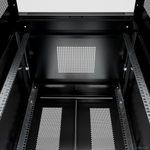 Cabeus ND-05C-42U60/120-BK Шкаф монтажный телекоммуникационный 19" напольный для распределительного и серверного оборудования 42U 600x1200x2055mm (ШхГ