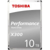 10TB Toshiba X300 (HDWR11AUZSVA) {SATA 6.0Gb/s, 7200 rpm, 256Mb buffer, 3.5"}