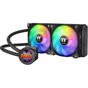 Система охлаждения жидкостная Thermaltake Floe Ultra 240 RGB CL-W349-PL12SW-A LGA2066/2011-3/2011/1700/1200/115x/AM5/AM4/AM3+/AM3/AM2+/AM2/FM2/FM1 (2*