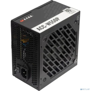 Accord ATX 550W ACC-W550P 80+ white (20+4pin) 120mm fan 6xSATA RTL