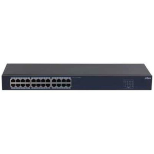 Коммутатор Dahua 24-port 10/100M RJ45 Non-PoE Switch, Metal case
