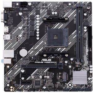 Asus PRIME A520M-K RTL {Soc-AM4 AMD A520 2xDDR4 mATX AC`97 8ch(7.1) GbLAN RAID+VGA+HDMI}