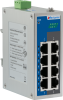 Неуправляемый промышленный Fast Ethernet коммутатор с поддержкой PROFINET, 8 x 100M RJ45, питание 12~48VDC/24VAC, монтаж на DIN-рейку
