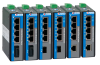 Неуправляемый промышленный Full Gigabit Ethernet коммутатор, 4 x 1G RJ45, 1 x 1G оптика, питание 100~240VAC, монтаж на DIN-рейку