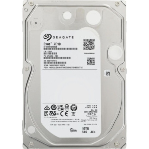 Жесткий диск серверный Seagate 3.5" 10TB Exos 7E10 SATA 6Gb/s, 7200rpm, 256MB