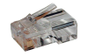 Коннектор Hyperline (PLUG-8P8C-U-C5-100) UTP кат.5e RJ45 прозрачный (упак.:100шт) Коннектор Hyperline (PLUG-8P8C-U-C5-100) UTP кат.5e RJ45 прозрачный (упак.:100шт)