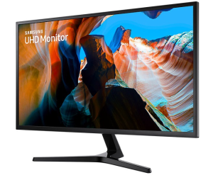 Samsung 32" UJ59 U32J590UQI VA 16:9 3840x2160x60Hz 4ms 3000:1 270cd 178/178 1.07B 2*HDMI DP Tilt Dark Blue Gray