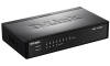 Коммутатор D-Link Неуправляемый PoE-коммутатор, 8x100Base-TX (4x100Base-TX PoE), PoE-бюджет 52 Вт, корпус металл
