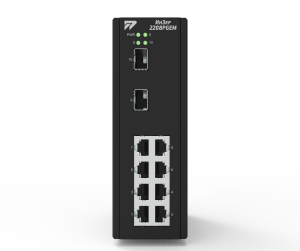 Управляемый коммутатор L2+ c 2 слотами 1000/2500Base-X SFP, 8 портами 10/100/1000Base-T(X) (разъем RJ45) с поддержкой PoE+ IEEE 802.3af/at, два входа