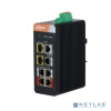 DAHUA DH-IS4207-4GT-120 7-портовый гигабитный управляемый коммутатор с PoE, промышленное исполнение, 5xRJ45 1Gb, 2xSFP 1Gb, суммарно до 120Вт, коммута