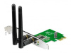 Сетевой адаптер Wi-Fi Asus PCE-N15 N300 PCI Express (ант.внеш.съем) 2ант. Сетевой адаптер Wi-Fi Asus PCE-N15 N300 PCI Express (ант.внеш.съем) 2ант.