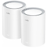 Маршрутизатор CUDY BE3600 Wi-Fi 7 Mesh Solution Gigabit Dual Band 2-Pack, Chipset Broadcom, 802.11be/ax/ac/a/b/g/n, 2882Mbps at 5GHz + 688Mbps at 2.4G