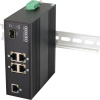Коммутатор Osnovo Коммутатор/ Промышленный PoE на 6 портов, 4 *10/100Base-T с PoE (до 30W), 1*10/100Base-T, 1*SFP 100Base-X, суммарно PoE до 120W, Коммутатор Osnovo Коммутатор/ Промышленный PoE на 6 портов, 4 *10/100Base-T с PoE (до 30W), 1*10/100Base-T, 1*SFP 100Base-X, суммарно PoE до 120W,