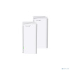 TENDA MX21 Pro (2-pack) Трехдиапазонная гигабитная Wi-Fi Mesh система AXE5700, 2,4/5/6 ГГц, до 5665 Мбит/с, 3 x 1Гбит/с, 7 встроенных антенн