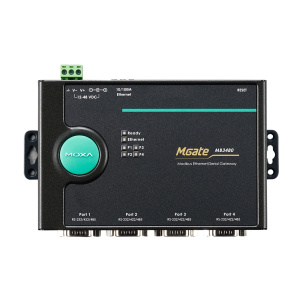 4-портовый преобразователь Modbus RTU/ASCII (RS-232/422/485) в Modbus TCP