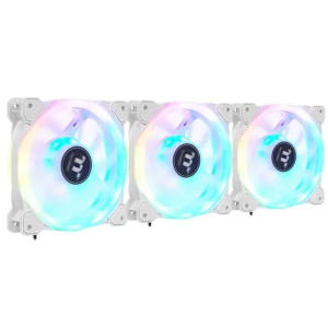Корпус THERMALTAKE Вентилятор для корпуса SWAFAN 12 RGB White TT Premium Edition CL-F145-PL12SW-A 120x120x25mm, 500-2000rpm, 36,5 dBA, 54,85 CFM, LED softwar