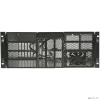 Procase Корпус 4U server case, 9x5.25+3HDD,черный,без блока питания,глубина 650мм,MB EATX 12"x13", панель вентиляторов 3*120x25 PWM [RE411-D9H3-FE-65]