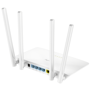 Маршрутизатор CUDY AC1200 Wi-Fi Router Dual Band, Chipset MediaTek, 802.11ac/a/b/g/n, 867Mbps at 5GHz + 300Mbps at 2.4GHz, 5 × 10/100Mbps Ports, WiFi